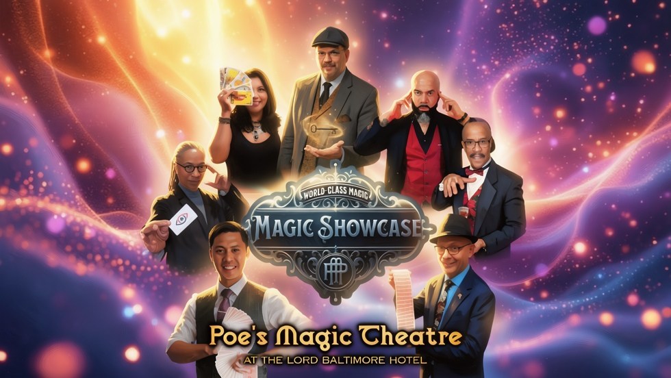 ✨️World-Class Magic at Poe's Magic Theatre this Weekend!! 😱