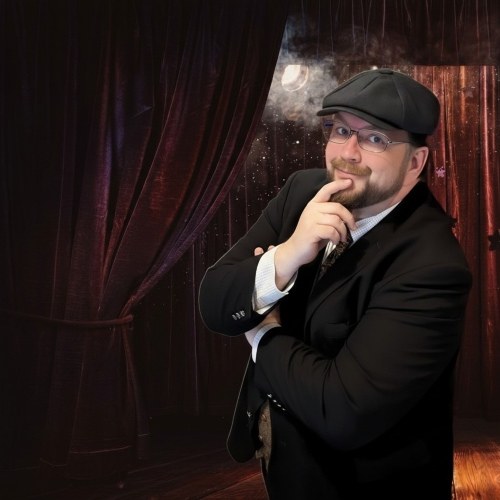 Vince Wilson, performer at Poe's Magic Theatre